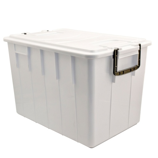 [D86754] Contenitore con coperchio 60Lt bianco Foodbox