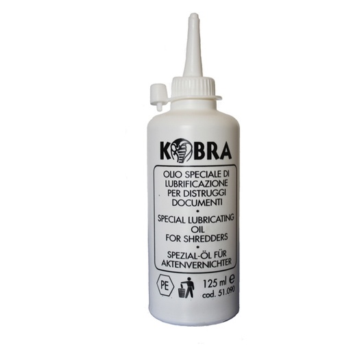 [D86882] Olio per lubrificazione dei coltelli - flacone 125cc - Kobra
