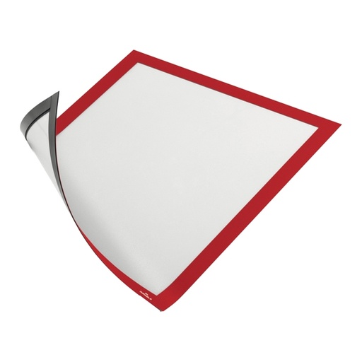 [D86909] Cornice Duraframe(R) Magnetic A4 21x29,7cm rosso Durable