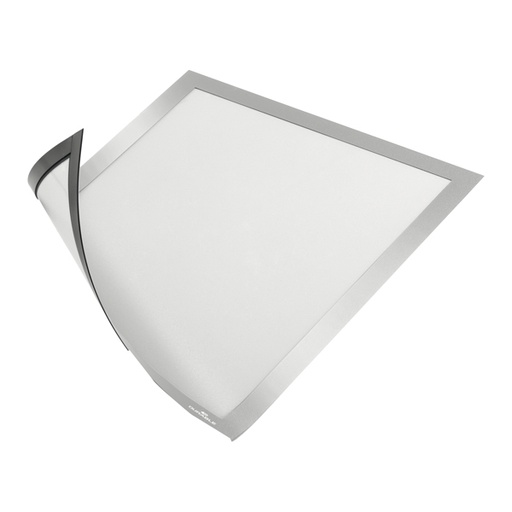 [D86912] Cornice Duraframe(R) Magnetic A4 21x29,7cm argento Durable