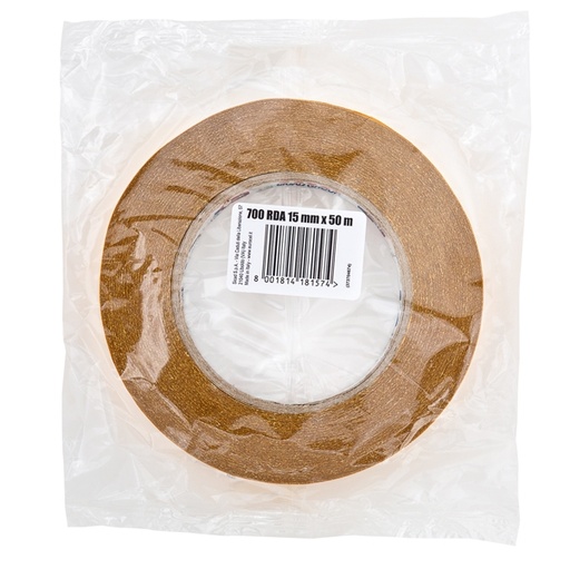 [D87005] Nastro biadesivo 700RDA 15mmx50mt in caramella Eurocel