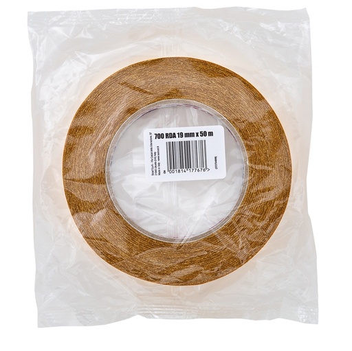 [D87006] Nastro biadesivo 700RDA 19mmx50mt in caramella Eurocel