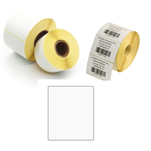 [D87081] 500 Etichette Trasf. Termico Diretto f.to 50x100mm - 1 pista - Printex