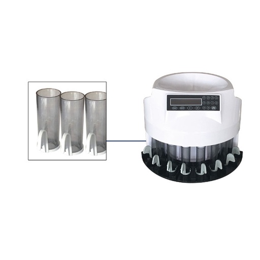 [D87087] Set 8 tubi per separamonete CM012