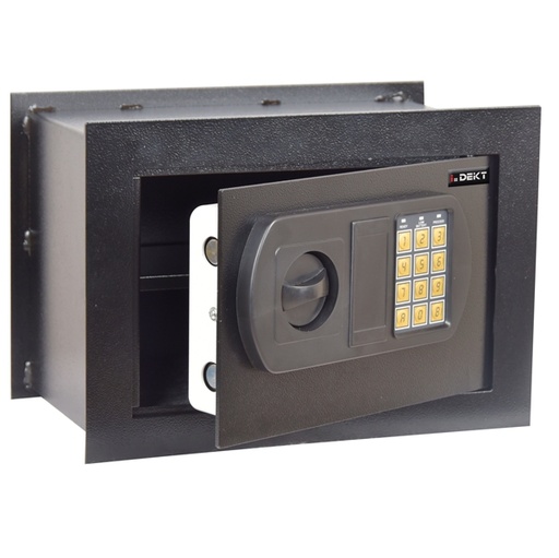 [D87112] Cassaforte da muro con serratura elettronica 330x200x230mm Iternet