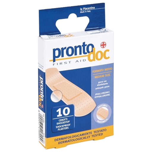 [D87179] Scatola 10 Cerotti ShockStop ProntoDoc
