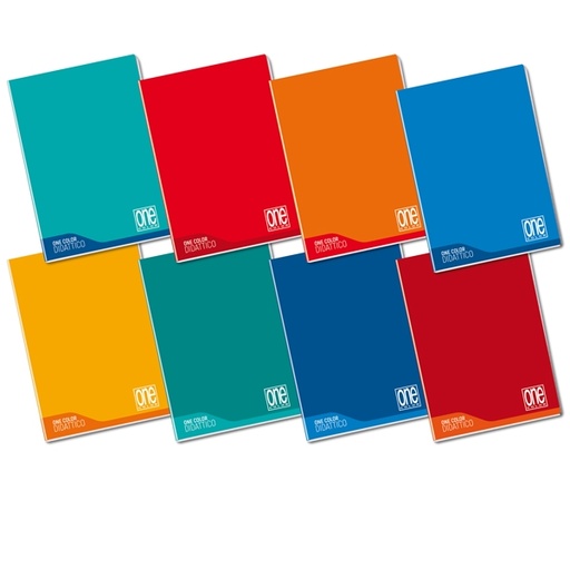 [D87350] Maxiquaderno One Color Didattico f.to A4 18+1 - 1 rigo Blasetti