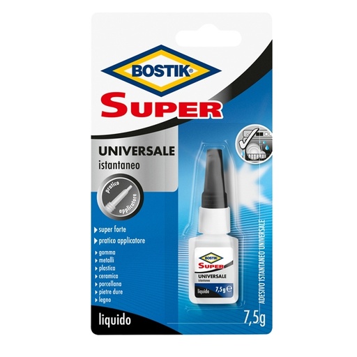 [D87788] Colla istantanea universale Bostik Super 7,5g