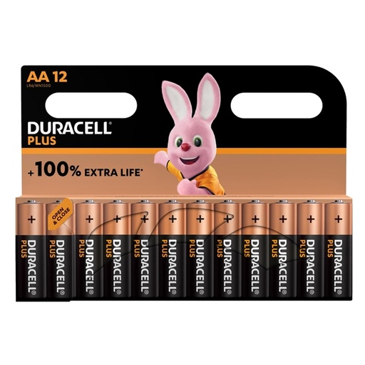 [D88048] Blister 12 pile Duracell Plus Power - AA