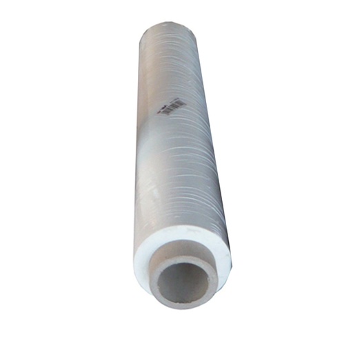 [D88136] Film estensibile bianco latte coprente per imballo H50cm 23micron 250mt ca