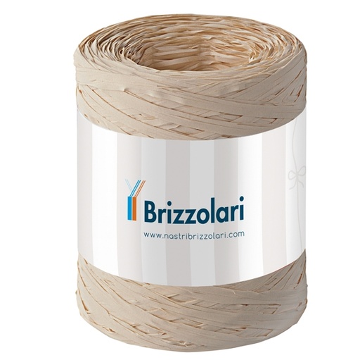 [D88169] Rafia sintetica 6802 5mmx200mt colore naturale 40 Brizzolari
