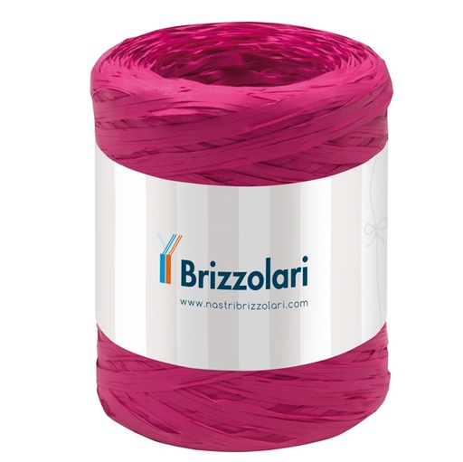 [D88173] Rafia sintetica 6802 5mmx200mt colore fucsia 13 Brizzolari