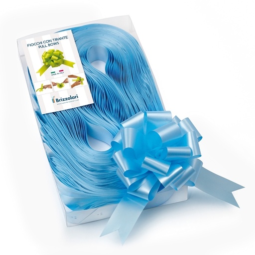 [D88204] 30 nastri strip 6800 31mm-diam.13cm colore azzurro 06 Brizzolari