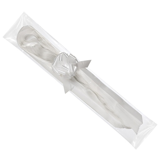 [D88214] 50 nastri strip 6800 50mm-diam.20cm colore bianco 01 Brizzolari