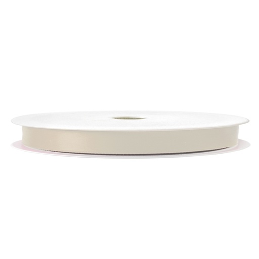 [D88245] Nastro doppio raso 10mmx25mt colore avorio 50 Brizzolari