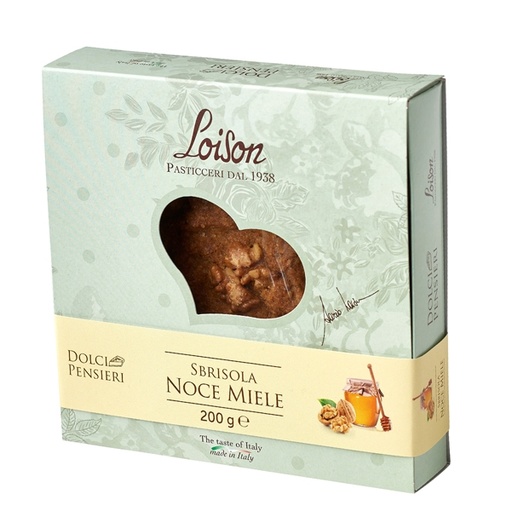 [D88366] Torta Sbrisola noce miele 200gr - Loison