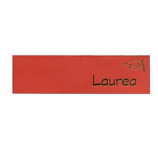 [D88427] Scatola 25 fg A4 da 20 bigl. bomboniere personalizzabili "Laurea" Rex Sadoch