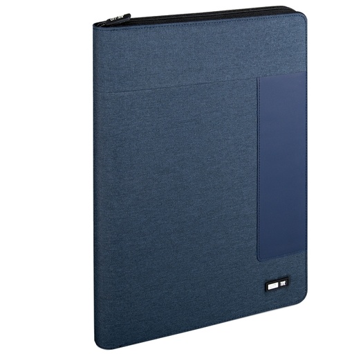 [D88584] Portablocco bicolore A4 blu Niji