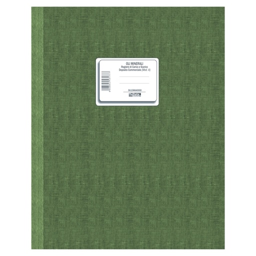 [D88636] Registro carico/scarico oli minerali Mod. A 49 pag.num. DU1366A0000 DU