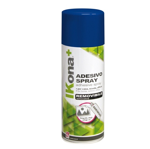 [D88710] Colla spray rimovibile T113 400ml IKONA+