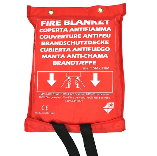 [D88873] Coperta antifiamma EN 1869 cm.150x180 COP215/A