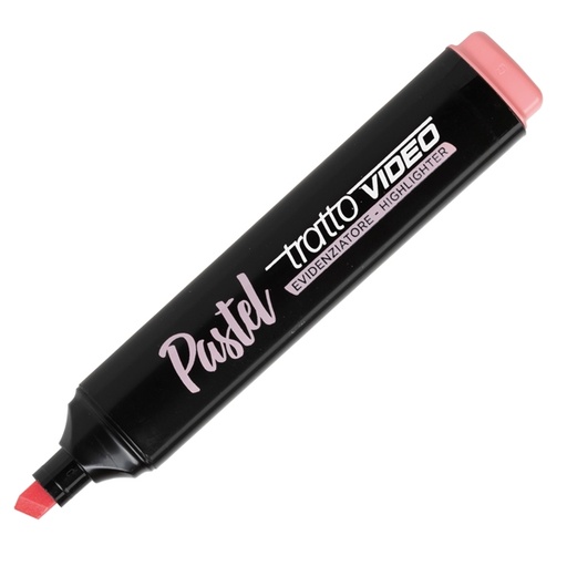 [D88919] Evidenziatore Tratto Video Pastel rosa pompelmo