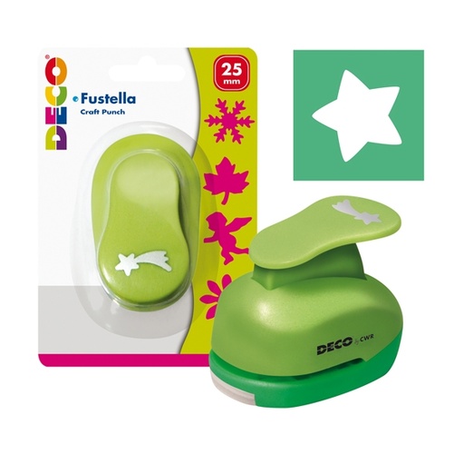 [D88992] Fustella con motivo Stella dim. 25mm DECO