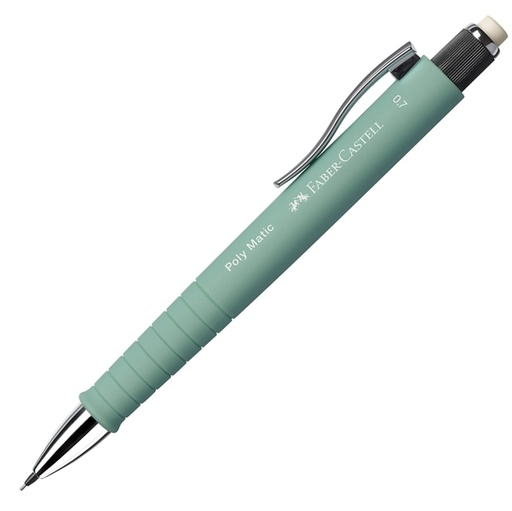 [D89162] Portamine Poly Matic 0.7mm fusto verde menta Faber Castell