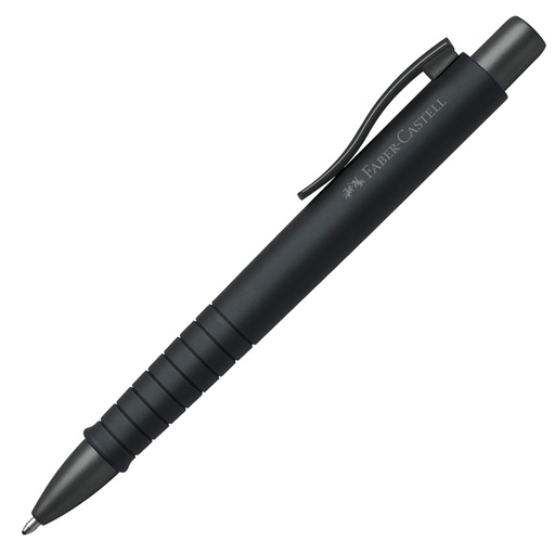 [D89169] Penna a sfera 0,7mm Poly Ball Urban fusto all black Faber Castell