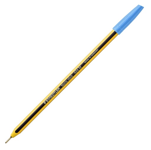 [D89173] Scatola 10 penna a sfera 434 Noris Stick azzurro chiaro 1,0mm STAEDTLER