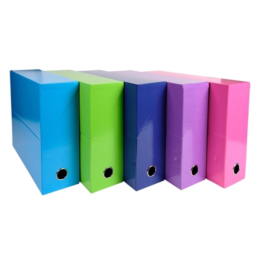 [D89298] Scatola progetto Iderama 5 colori assortiti tenui D90 Exacompta