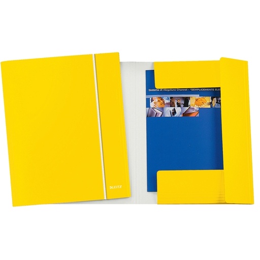 [D89320] Cartellina c/elastico WOW giallo 25X35cm