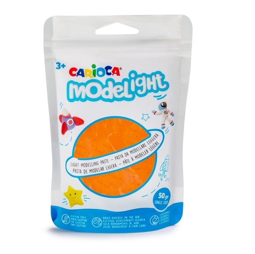 [D89322] Confezione 12 colori 50 gr Model Light Carioca
