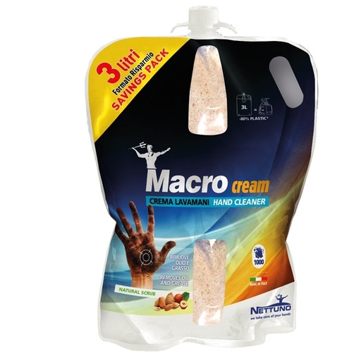 [D89328] Sacca ricarica T-Bag MACROCREAM 3000ml