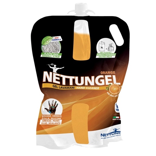 [D89332] Sacca ricarica T-Bag NETTUNGEL Orange 3000ml