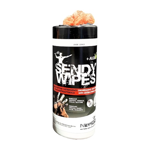 [D89333] Tubo da 40 salviette umidificate Sandy Wipes