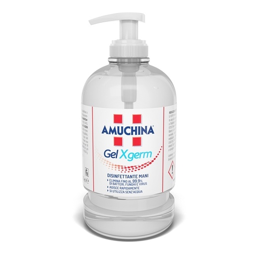 [D89365] Disinfettante mani Amuchina gel X Germ in dispenser 500ml