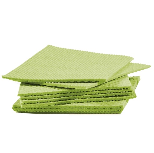 [D89414] Pack 10 Pannospugna Aquos verde PERFETTO