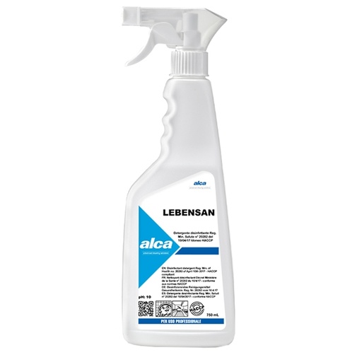 [D89434] Disinfettante Lebensan trigger 750ml Alca