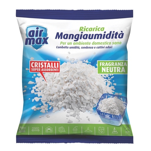 [D89435] Ricarica Sali assorbiumidita' AIR MAX da 1kg neutra