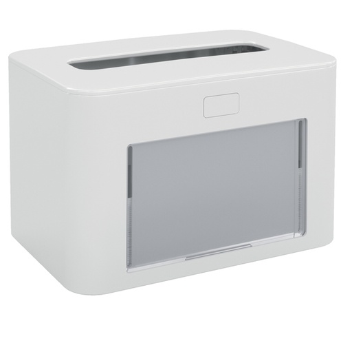 [D89474] Dispenser personalizzabile bianco per Tovaglioli interfogliati Papernet