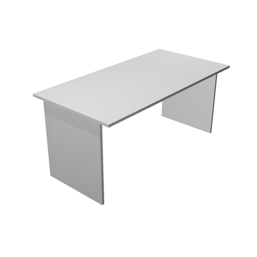 [D89522] Scrivania lineare 120X80cm Grigio - EASY