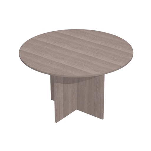 [D89540] Tavolo riunioni 4 posti diam.120 x H72cm Frassino toscano - EASY