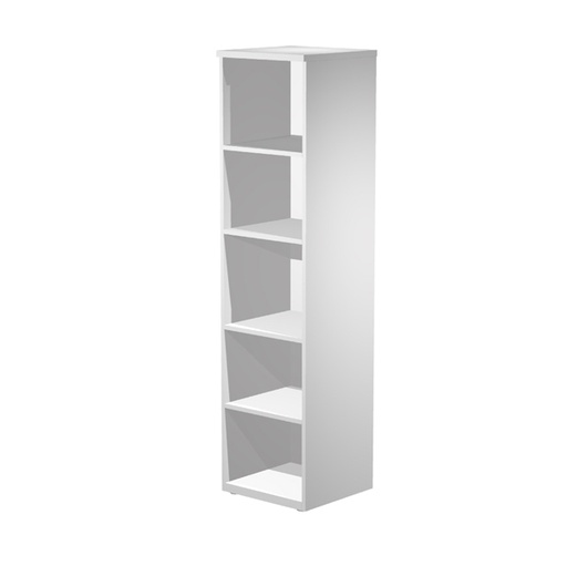[D89553] Mobile alto a giorno 45X46cm H181,8cm Bianco - AGORA'