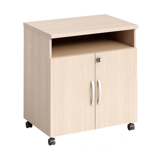 [D89556] Mobile di servizio su ruote 68x52x77cm Rovere - AGORA'