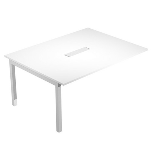 [D89563] Modulo aggiuntivo per tavolo riunioni AGORA' 160X120x72,5cm Bianco