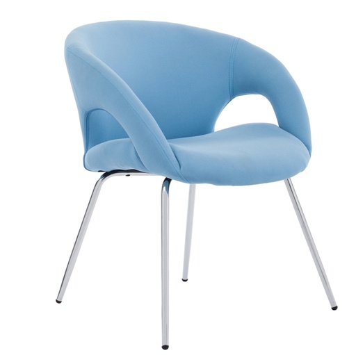 [D89586] Seduta visitatore Pensacola azzurro