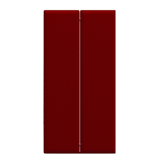 [D89661] Pannello fonoassorbente 160x40cm Rosso Moody