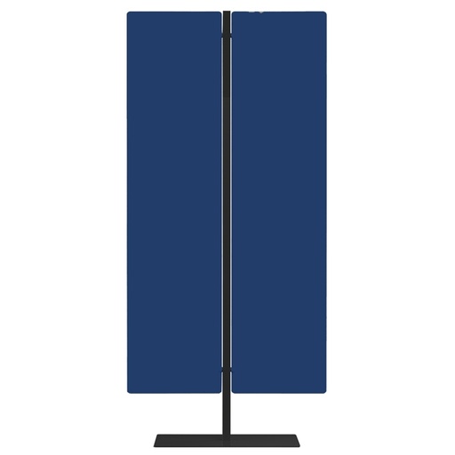 [D89669] Piantana a 2 pannelli Moody Blu H160