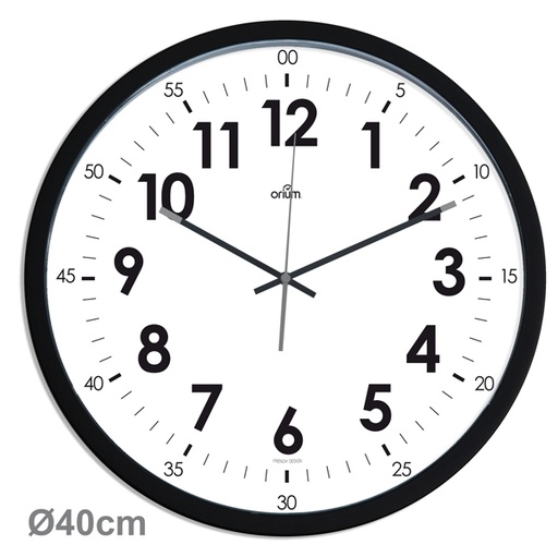 [D89697] Orologio da parete diam.40cm Silent Clock Orion by Cep